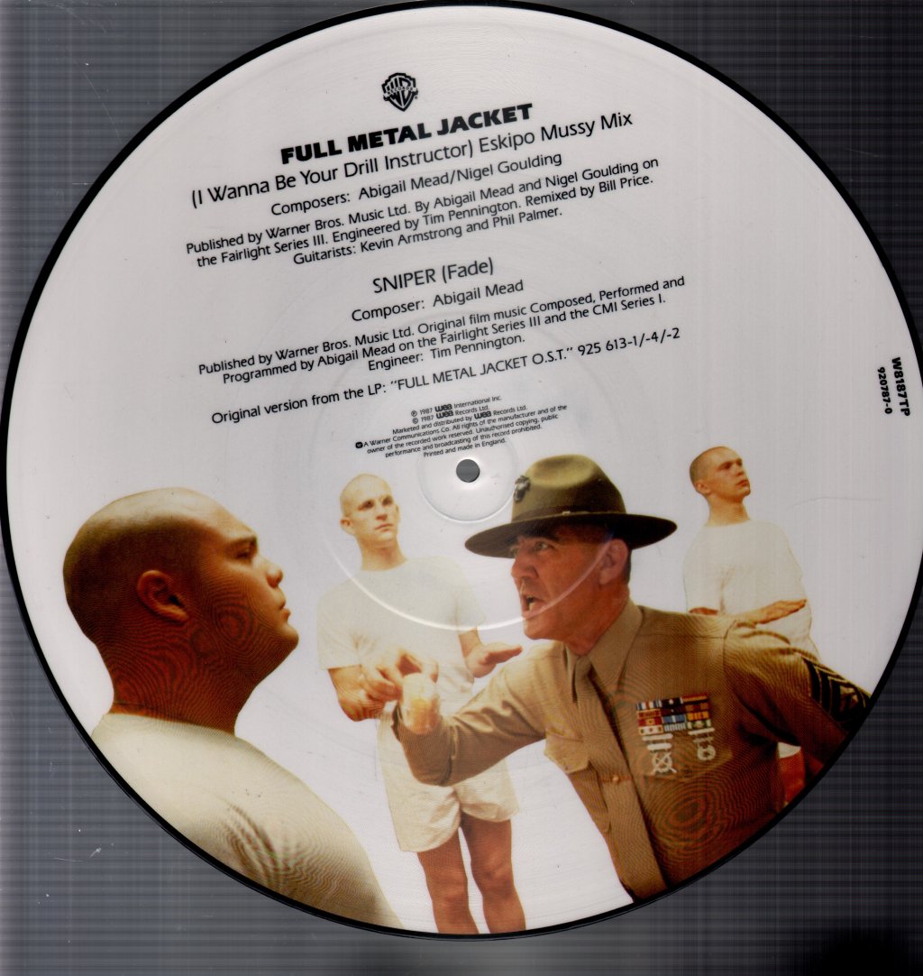 Abigail Mead And Nigel Goulding - Full Metal Jacket (I Wanna Be Your Drill Instructor) - 12 Inch