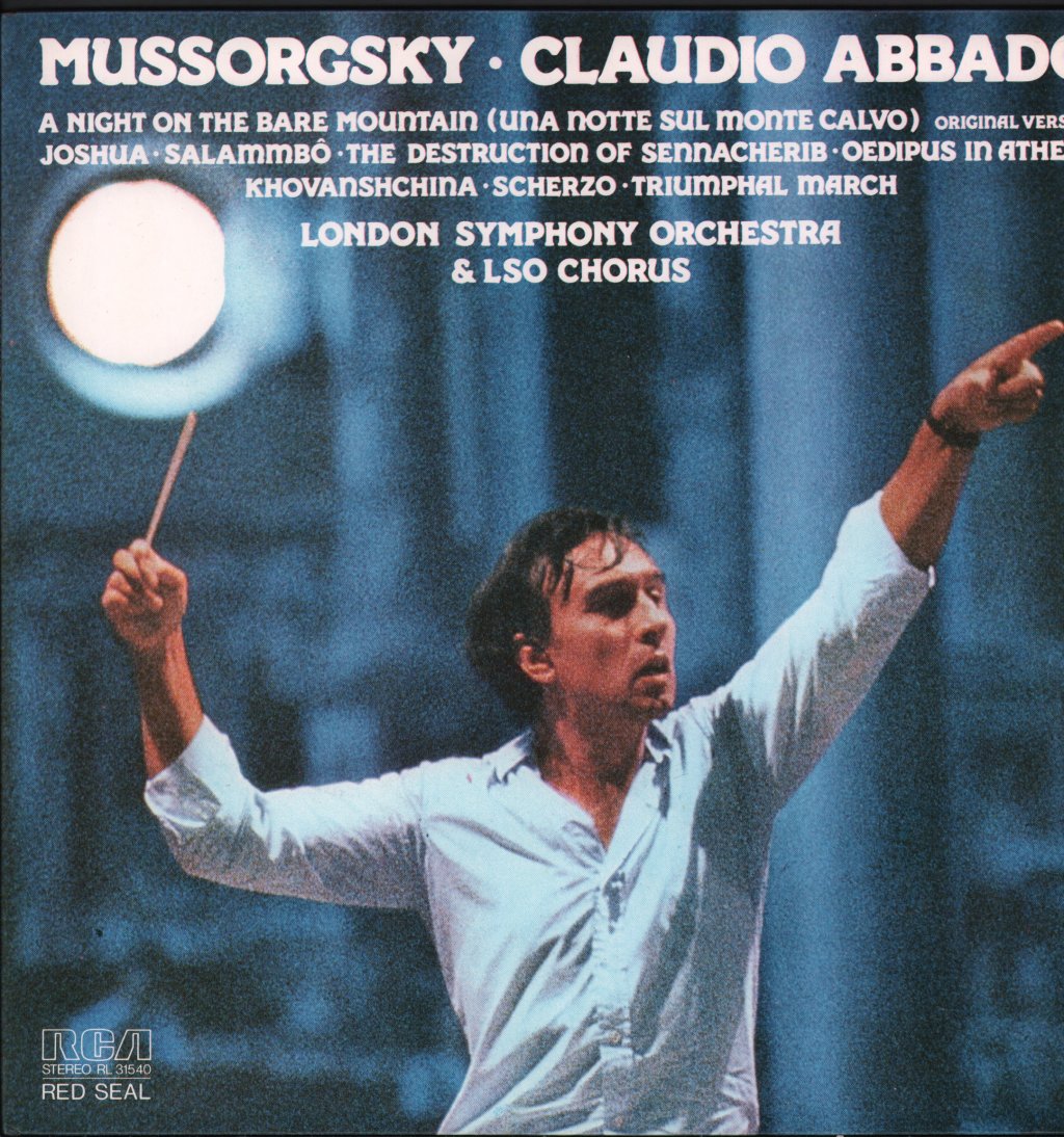 Claudio Abbado / London Symphony Orchestra - Mussorgsky - A Night On The Bare Mountain - Lp
