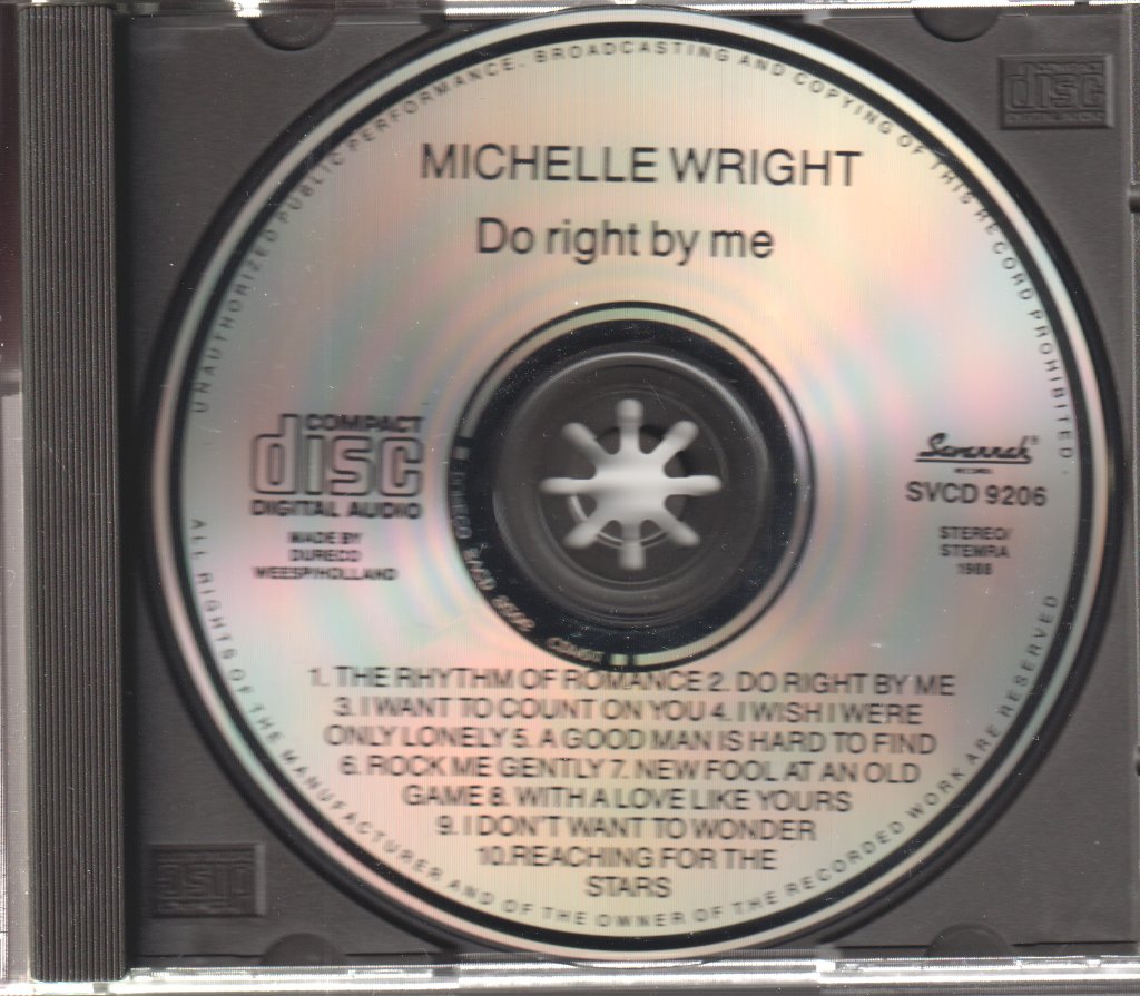 Michelle Wright - Do Right By Me - Cd