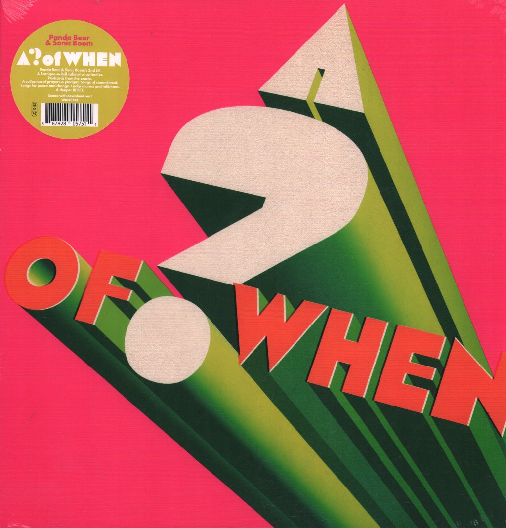 Panda Bear and Sonic Boom - A ? OF WHEN - Lp