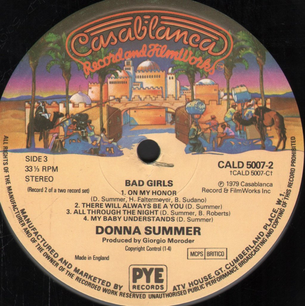 Donna Summer - Bad Girls - Double Lp