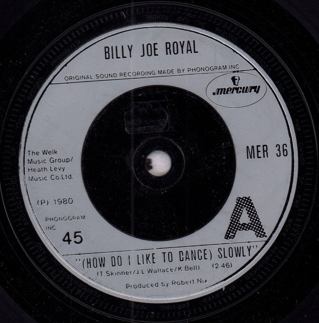 Billy Joe Royal - Slowly - 7 Inch