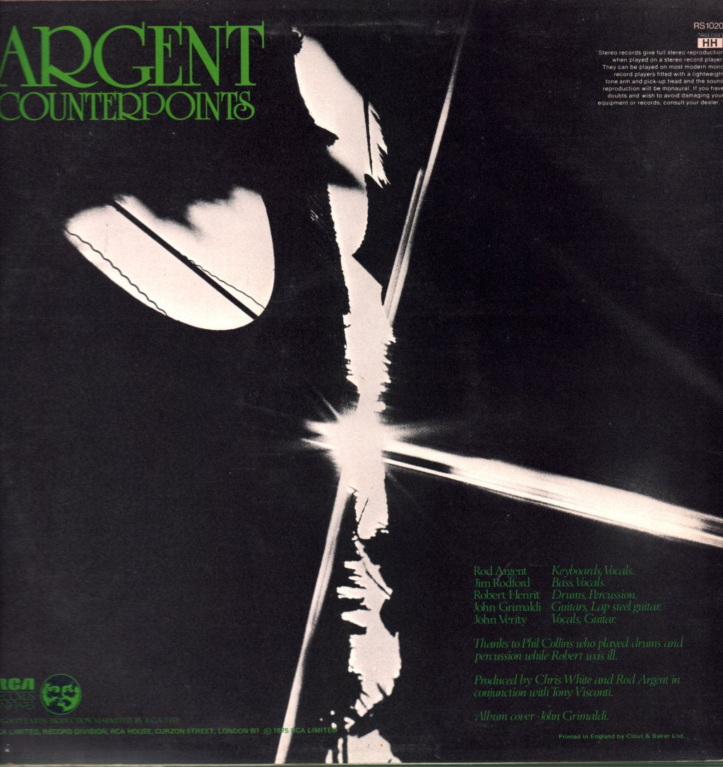 Argent - Counterpoints - Lp