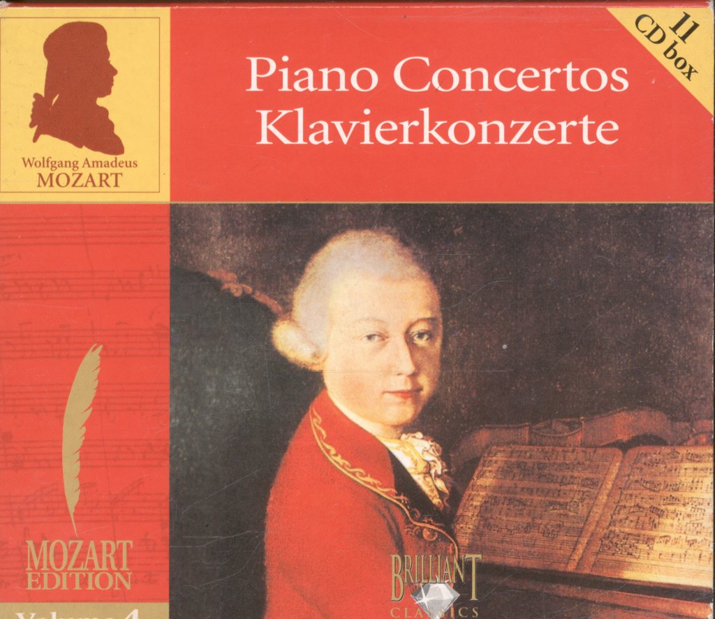 Various Artists - Mozart Edition Vol 4 -Piano Concertos / Klavierkonzerte - Cd Set