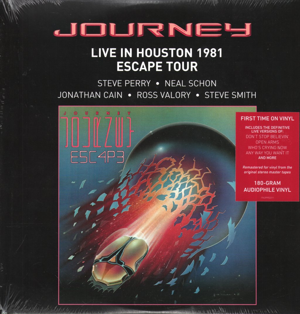 Journey - Live In Houston 1981 Escape Tour - Double Lp