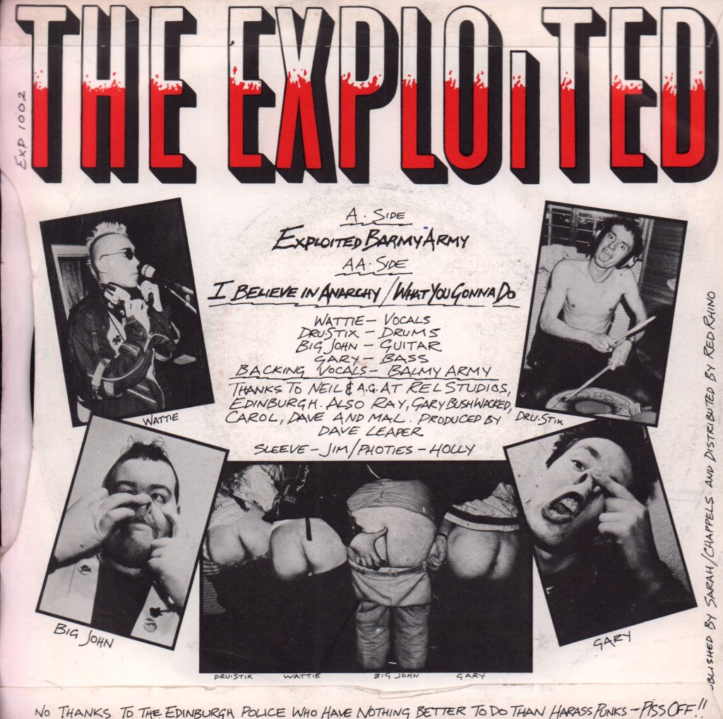 Exploited - Exploited Barmy Army - 7 Inch