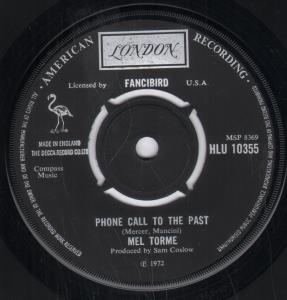 Mel Torme - Phone Call To The Past - 7 Inch