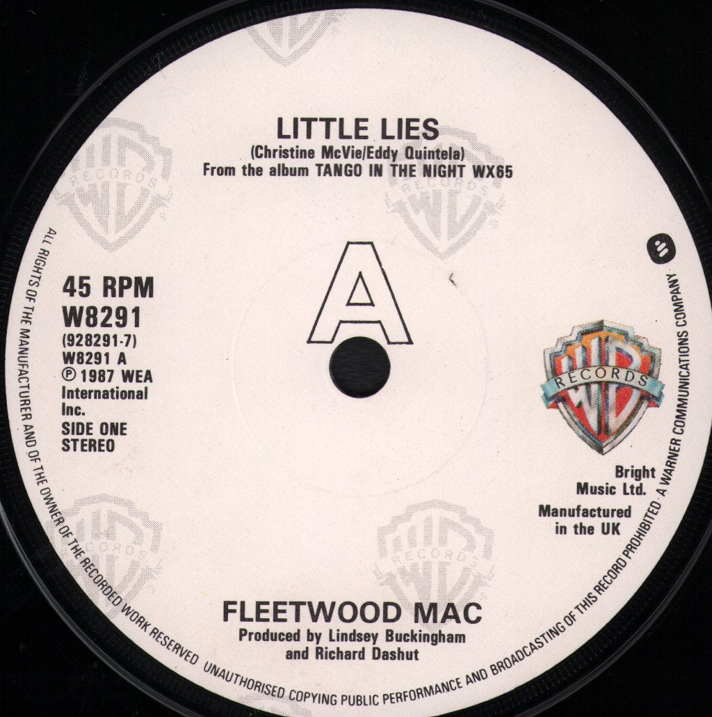 Fleetwood Mac - Little Lies - 7 Inch