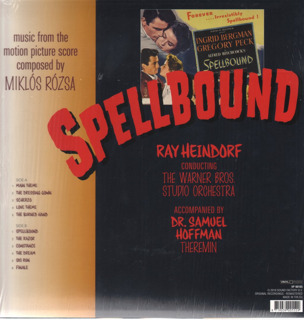 Ray Heindorf - Alfred Hitchcock's Spellbound - Lp