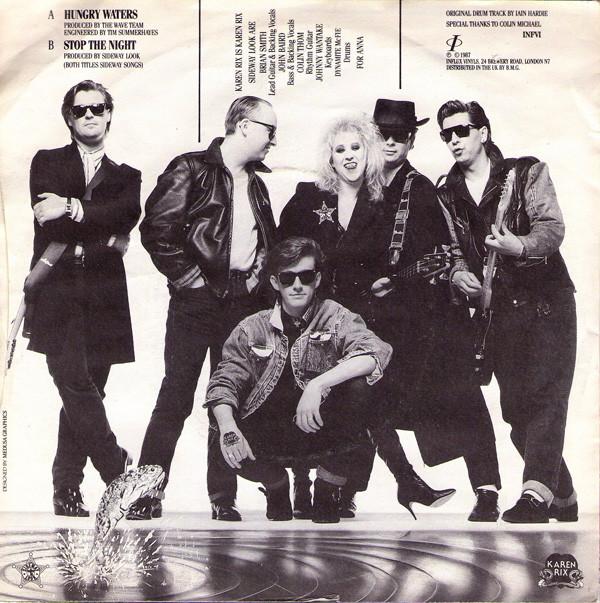 Karen Rix With Sideway Look - Hungry Waters - 7 Inch