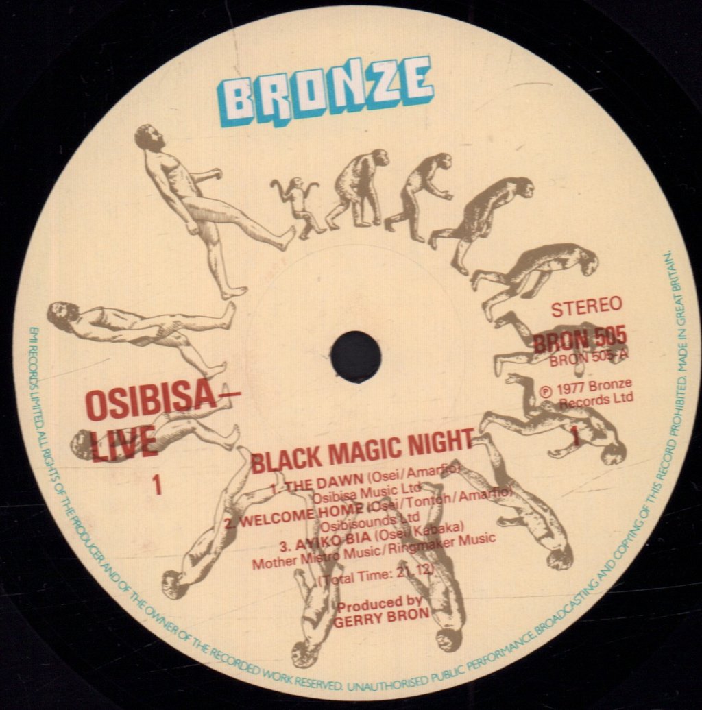 Osibisa - Black Magic Night - Lp