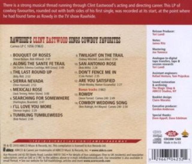 Clint Eastwood - Cowboy Favourites - Cd