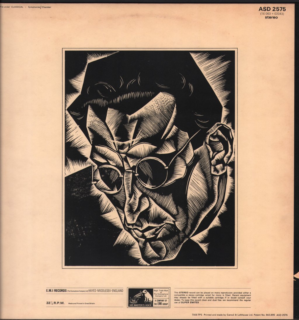 Otto Klemperer - Otto Klemperer's Symphony No. 2 / String Quartet No. 7 - Lp