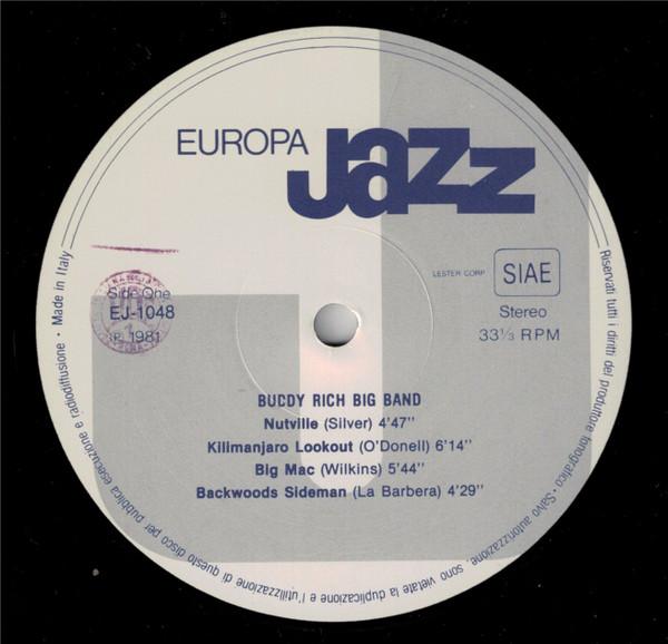 Buddy Rich Big Band Manny Albam Ernie Wilkins Don Menza - Buddy Rich Big Band - Lp