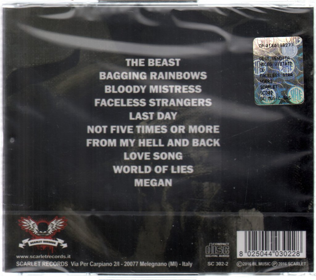 Brick - Faceless Strangers - Cd