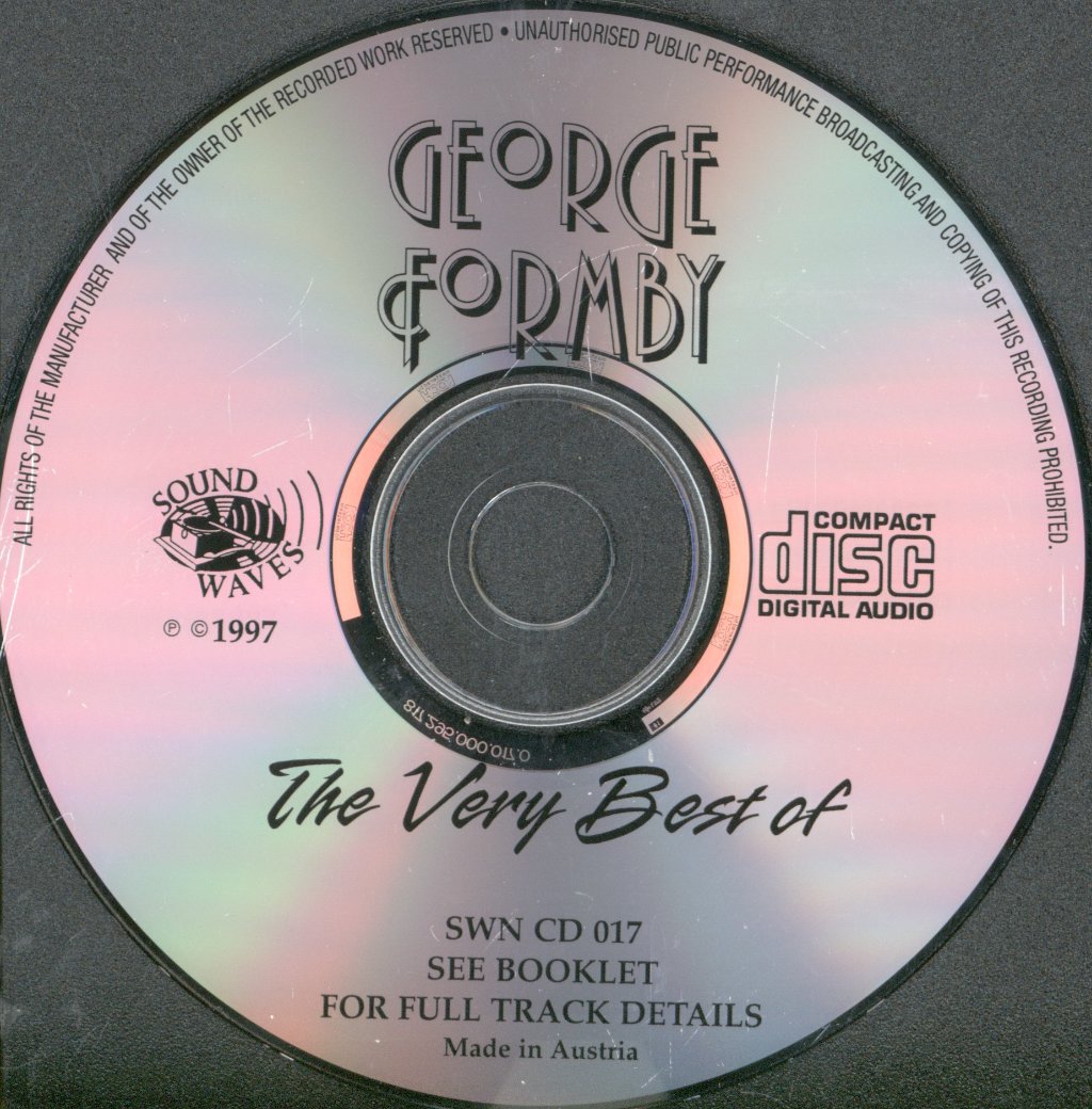 George Formby - Very Best Of George Formby - Cd