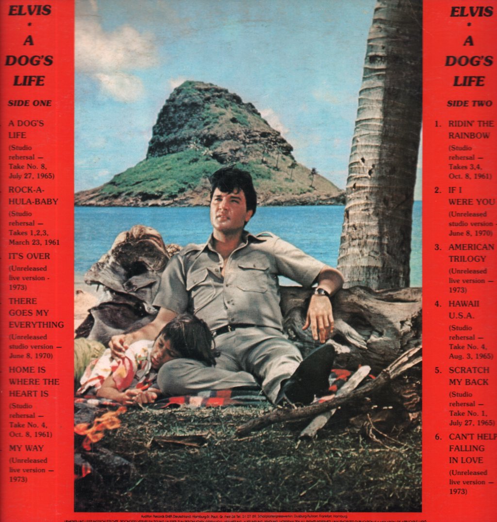 Elvis Presley - A Dog's Life - Lp