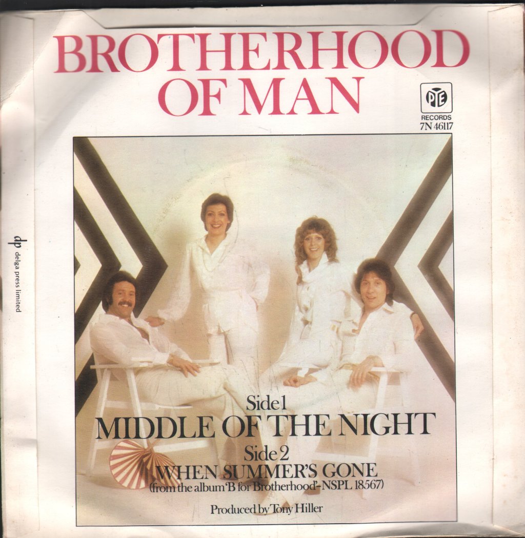 Brotherhood Of Man - Middle Of The Night - 7 Inch