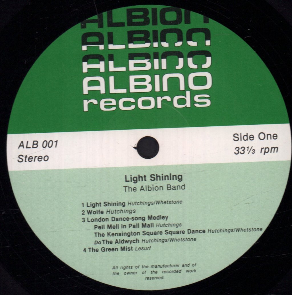 Albion Band - Light Shining - Lp