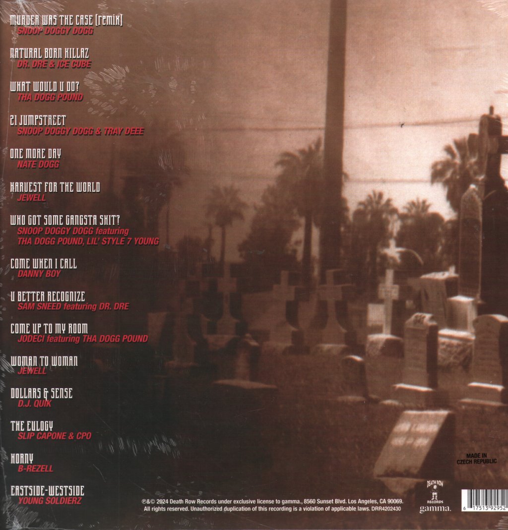 Various Artists - Murder Was The Case (The Soundtrack) - Double Lp