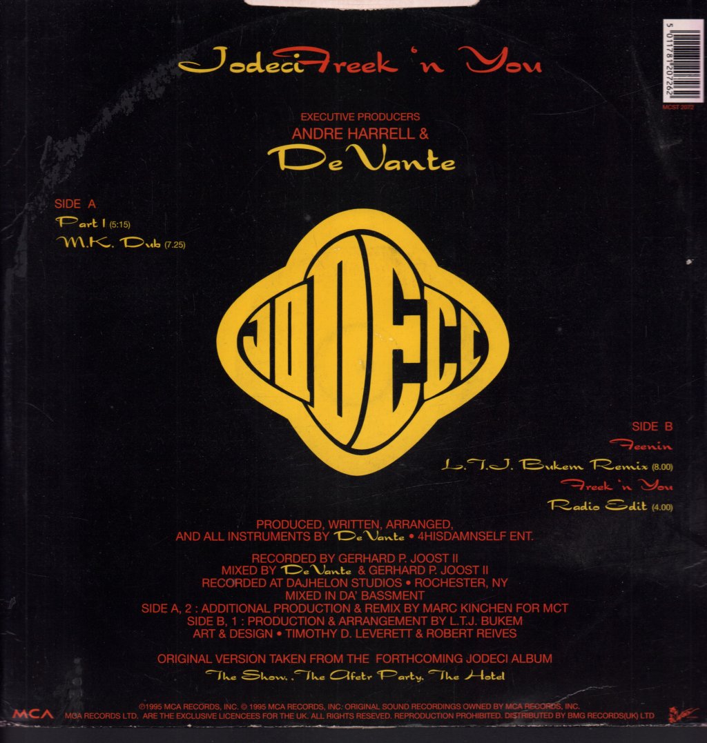 Jodeci - Freek'n  You - 12 Inch