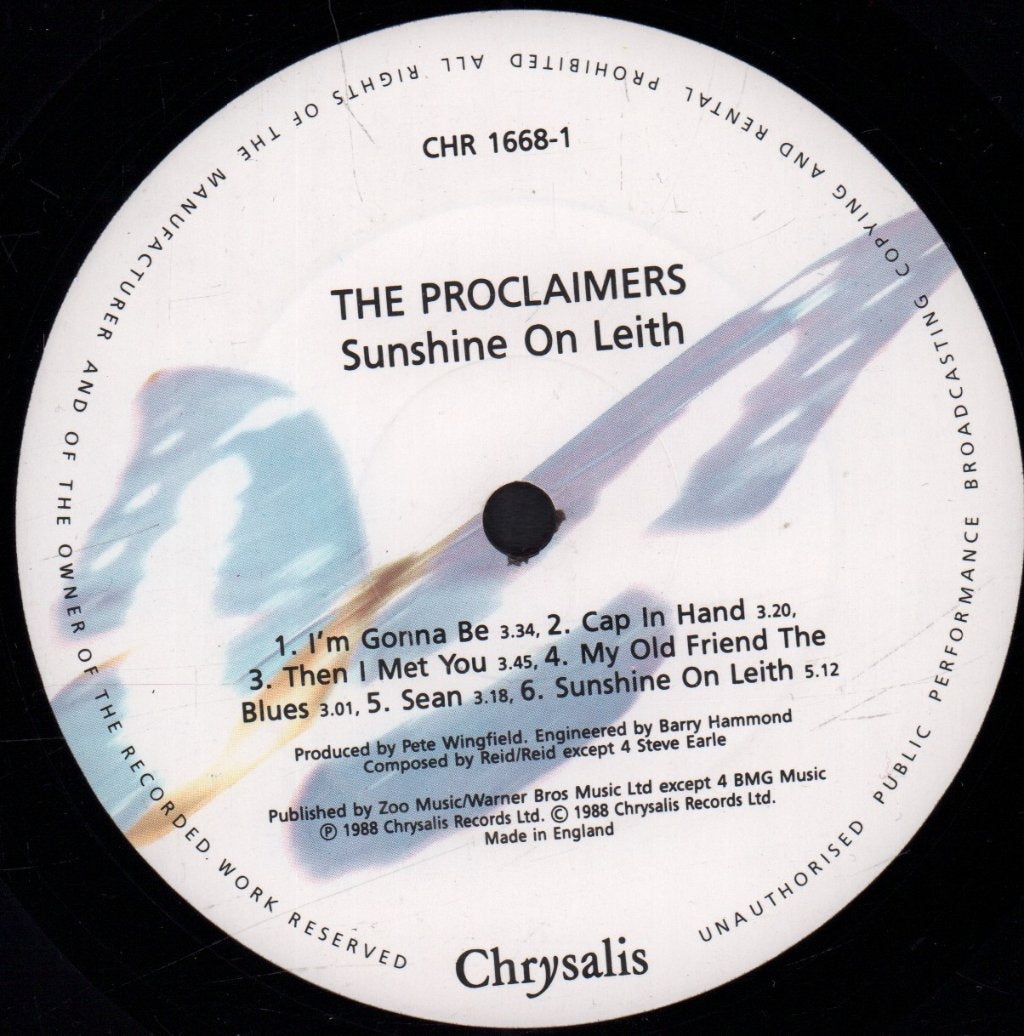 Proclaimers - Sunshine On Leith - Lp