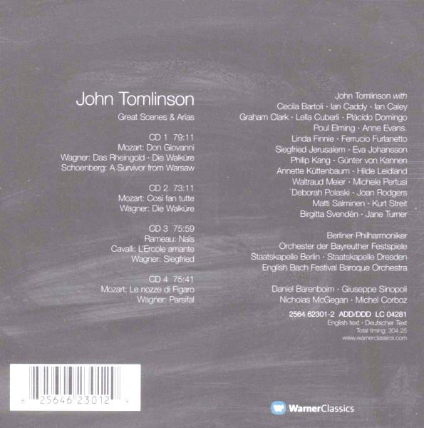 John Tomlinson - Great Scenes & Arias - Cd Set