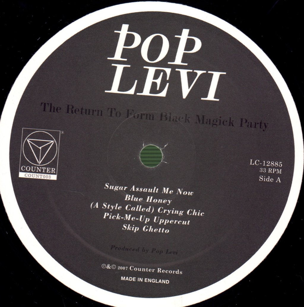 Pop Levi - Return To Form Black Magick Party - Lp