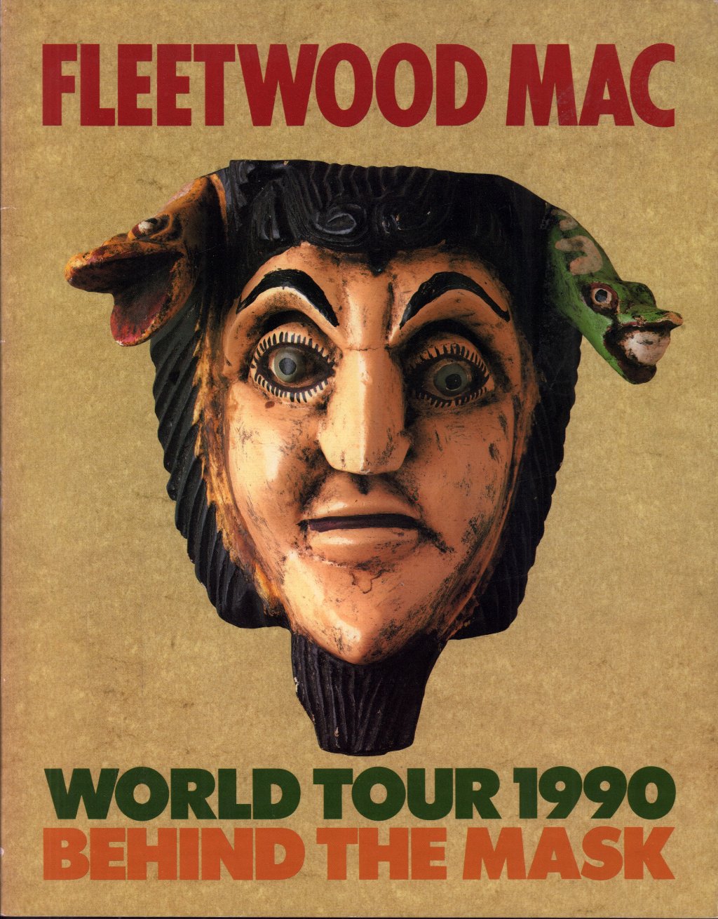 Fleetwood Mac - Behind The Mask world tour 1990 - Tour Programme