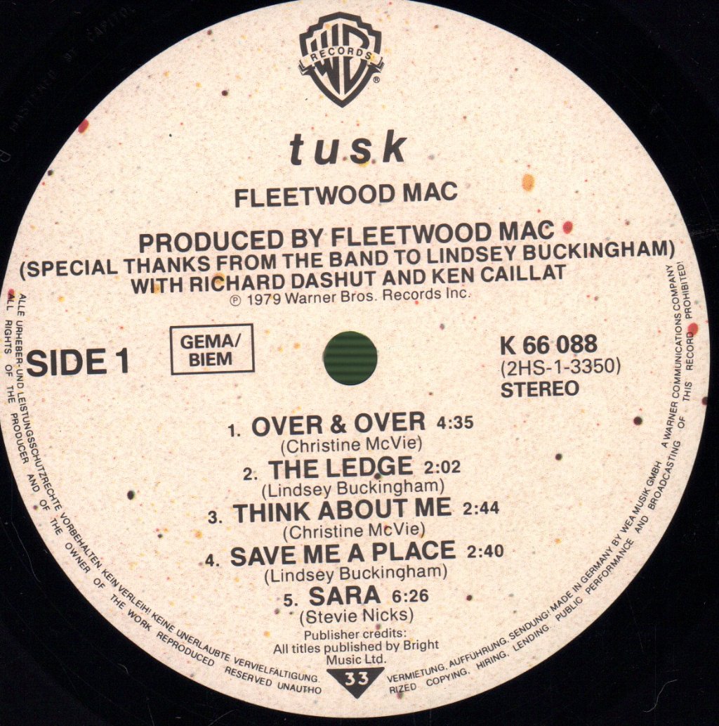 Fleetwood Mac - Tusk - Double Lp