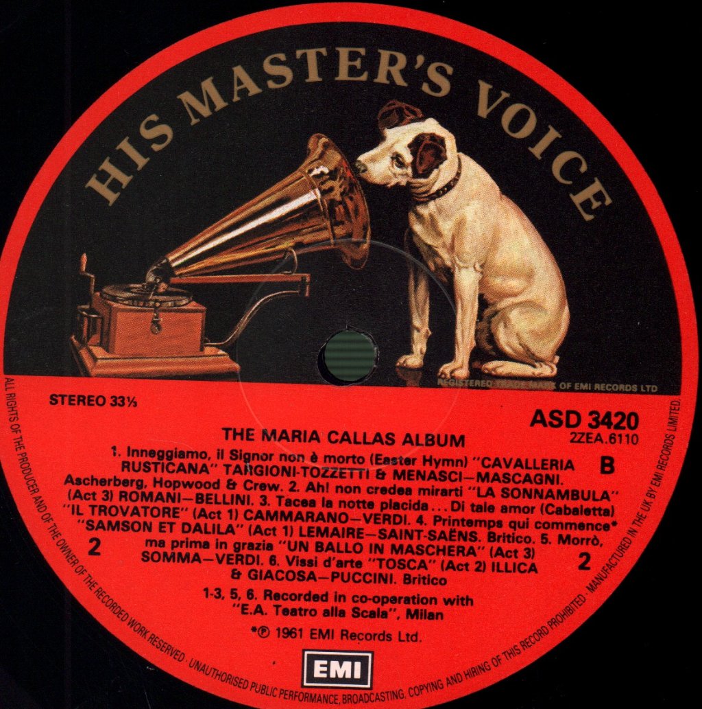Maria Callas - Maria Callas Album - Double Lp
