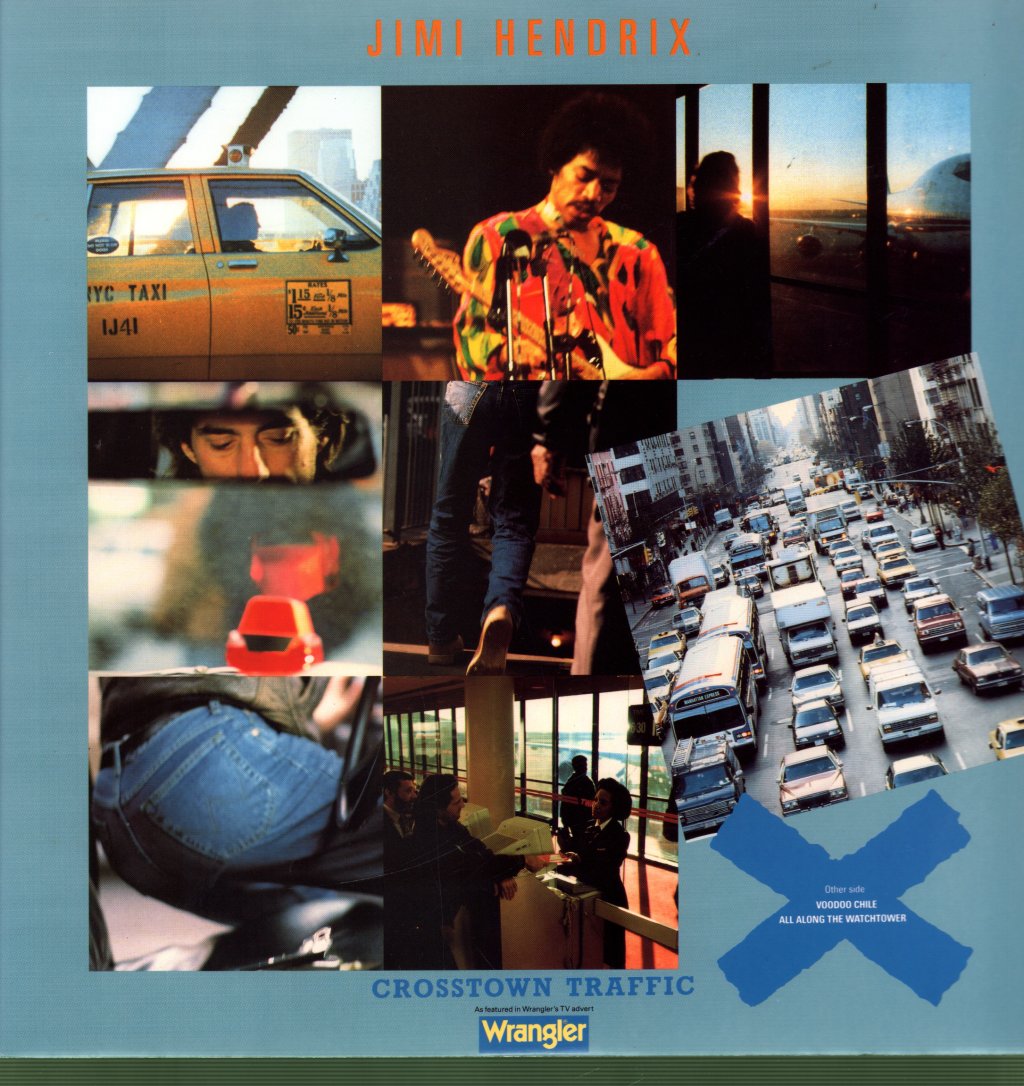 Jimi Hendrix - Crosstown Traffic - 12 Inch