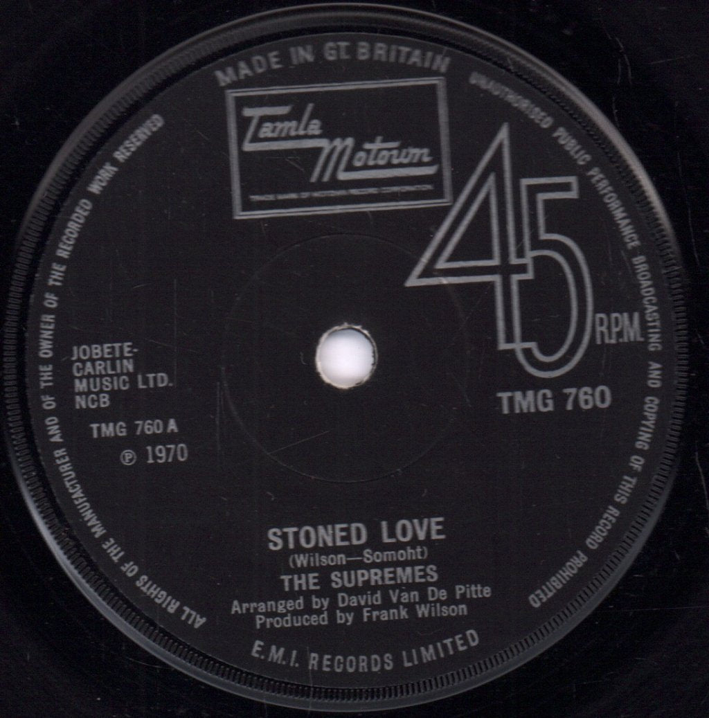 Supremes - Stoned Love - 7 Inch
