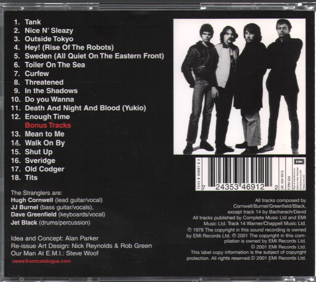 Stranglers - Black And White - Cd