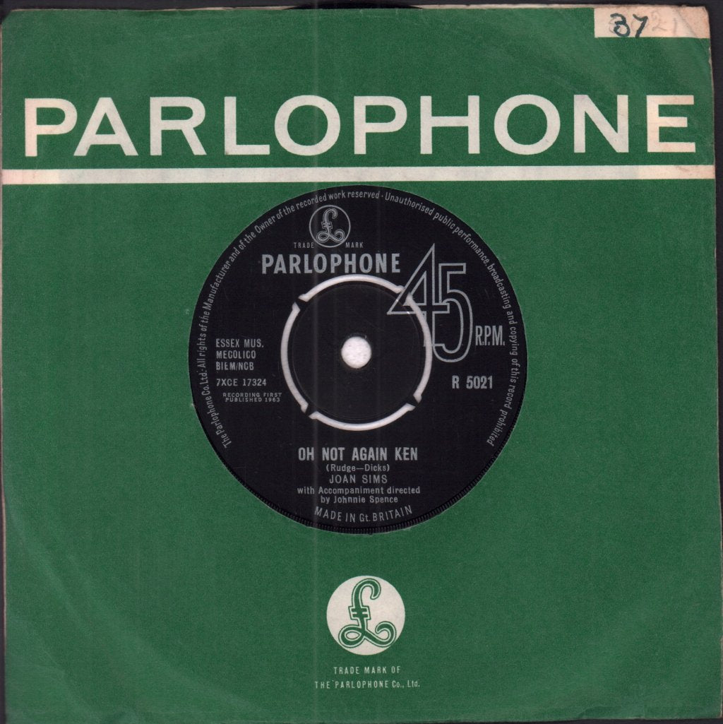 Joan Sims - Oh Not Again Ken - 7 Inch