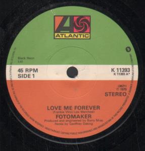 Fotomaker - Love Me Forever - 7 Inch