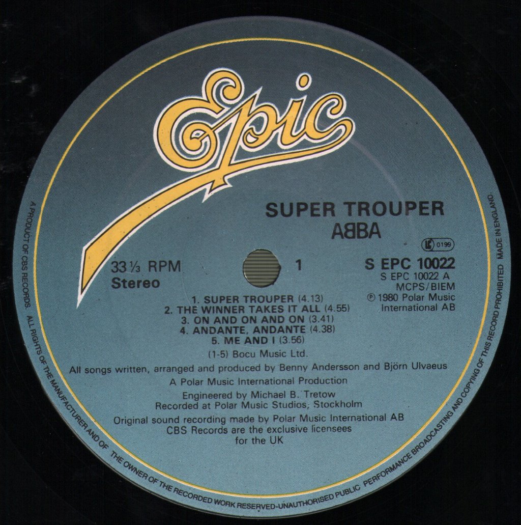 ABBA - Super Trouper - Lp
