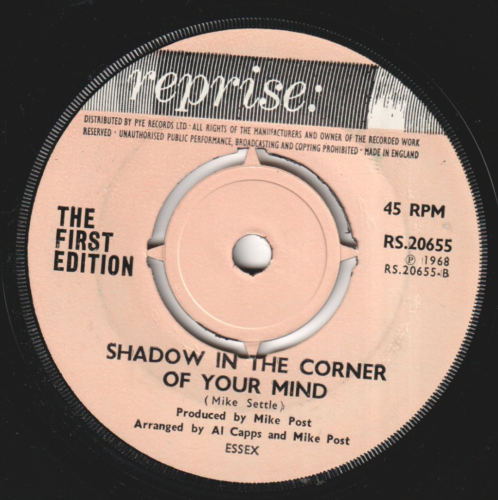 First Edition (Kenny Rogers) - Just Dropped In - 7 Inch