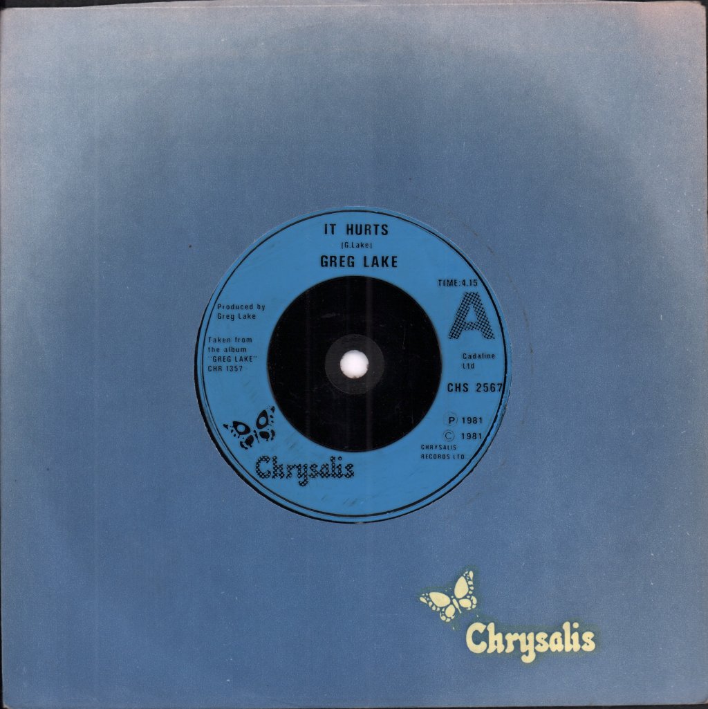 Greg Lake - It Hurts - 7 Inch