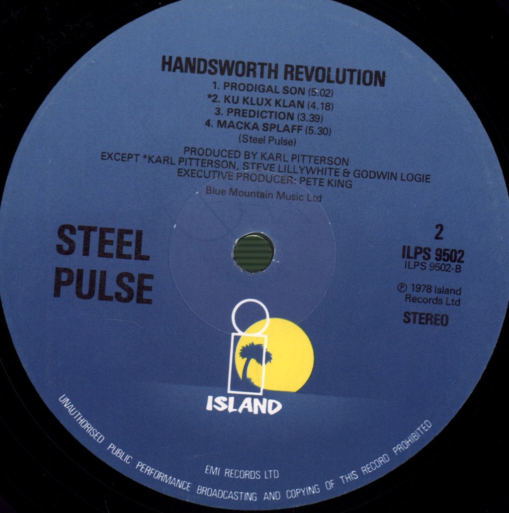 Steel Pulse - Handsworth Revolution - Lp