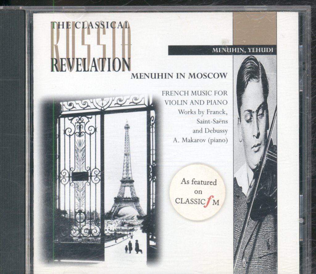 Yehudi Menuhin / Alexander Makarov - Menuhin In Moscow . French Music For Violin And Piano - Cd