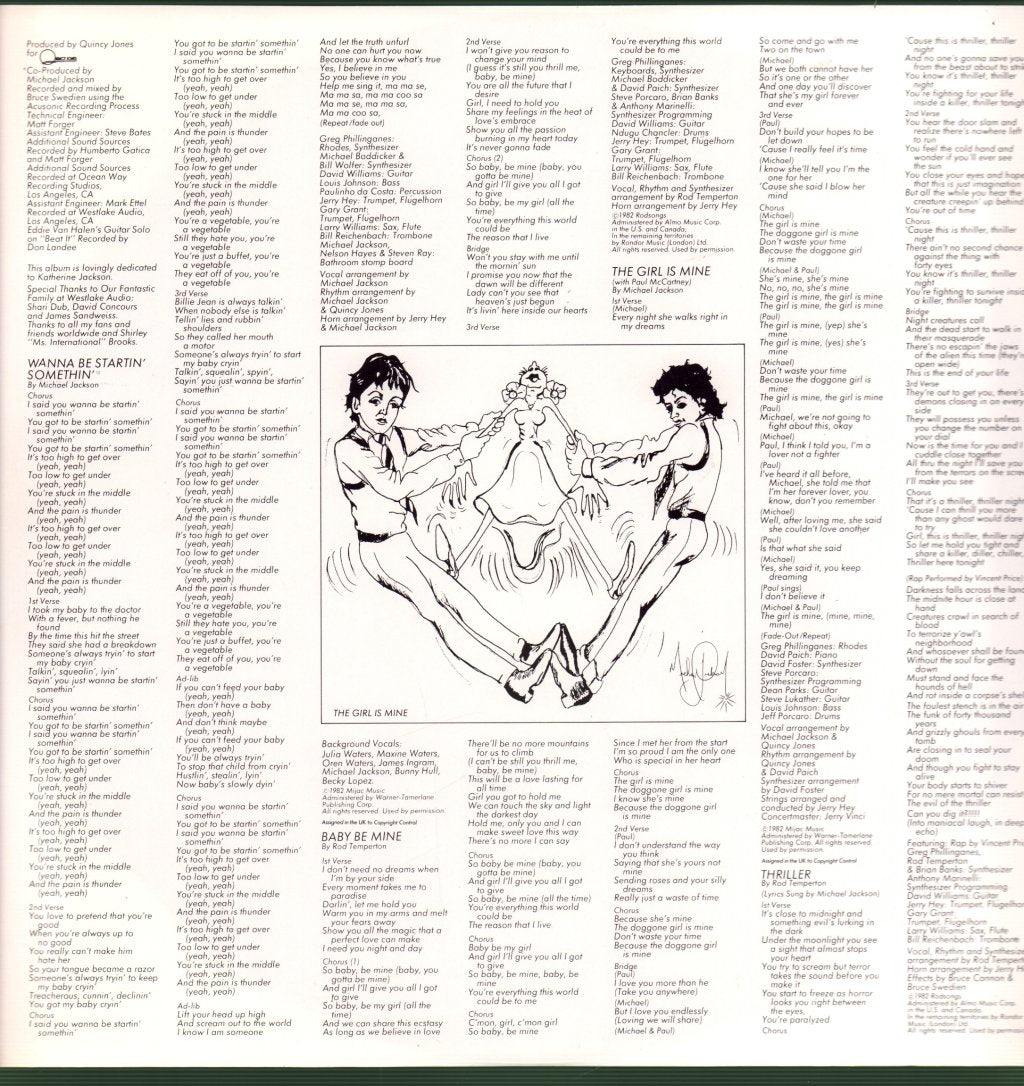 Michael Jackson - Thriller - Lp