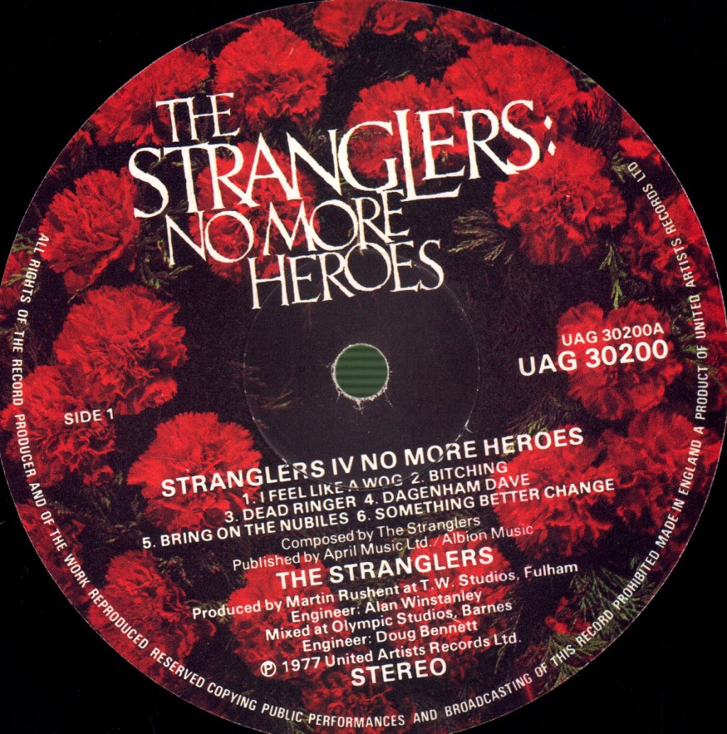 Stranglers - No More Heroes - Lp