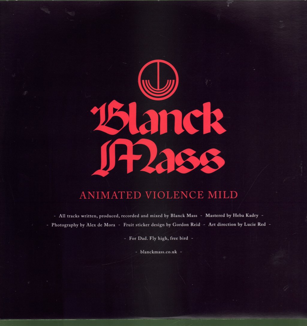 Blanck Mass - Animated Violence Mild - Lp
