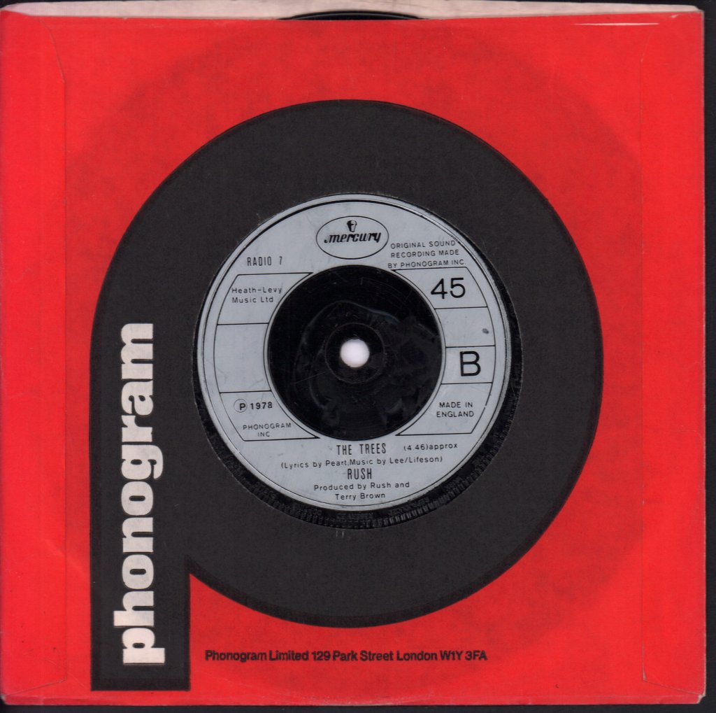 Rush - Spirit Of Radio - 7 Inch