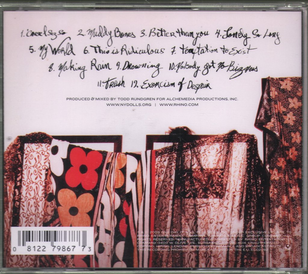 New York Dolls - Cause I Sez So - Cd