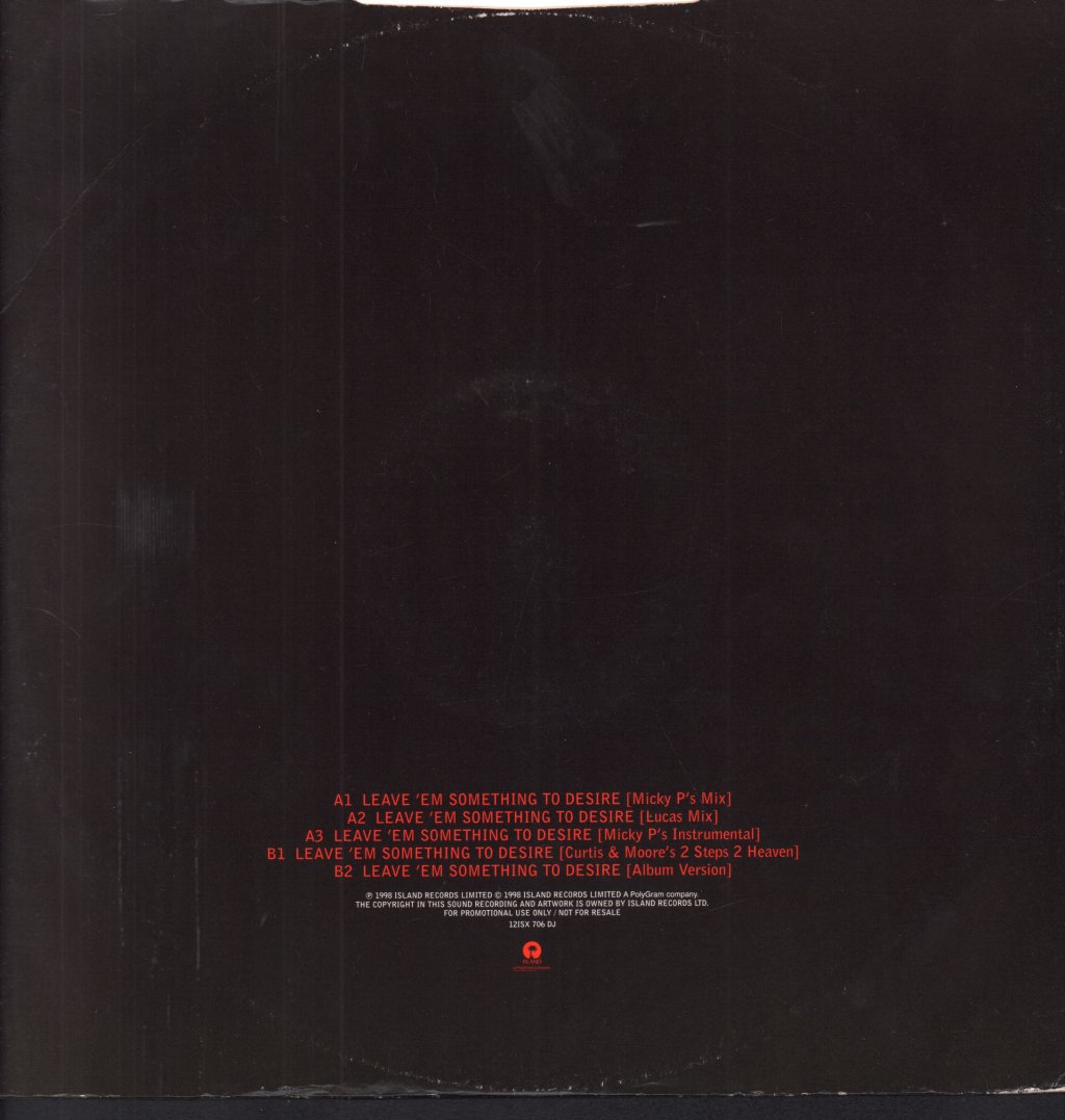 Sprinkler (90'S Group) - Leave 'Em Something To Desire - 12 Inch