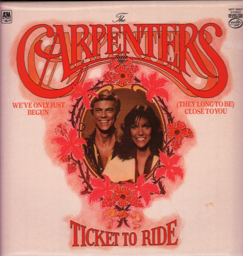 Carpenters - Ticket To Ride - Lp