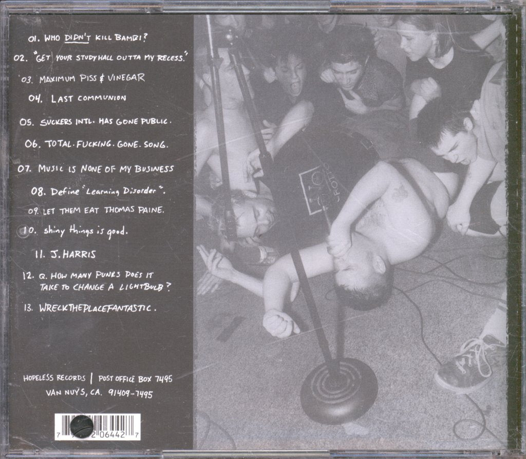 Dillinger Four - Versus God - Cd