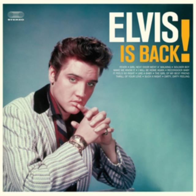 Elvis Presley - Elvis Is Back! - Limited Edition In Solid Orange Colored Vinyl) - Lp